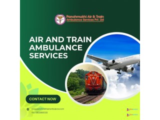 Hire Safe and Comfortable Medical Air and Train Ambulance Services in Kolkata By Panchmukhi