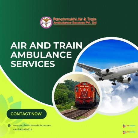 hire-safe-and-comfortable-medical-air-and-train-ambulance-services-in-kolkata-by-panchmukhi-big-0