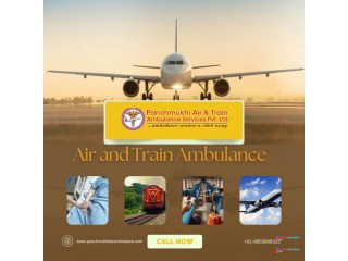 Book Emergency ICU Equipped Air and Train Ambulance Services in Guwahati By Panchmukhi