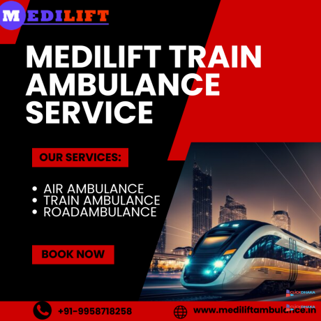 medilift-train-ambulance-in-jamshedpur-provides-fast-medical-transportation-big-0