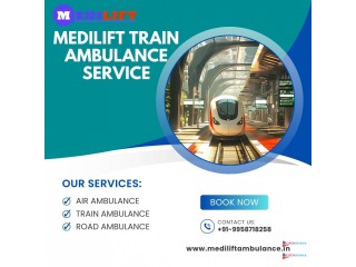 Medilift Train Ambulance in Jabalpur Provides Safe Transportation to Hospitals