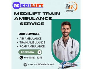 Medilift Train Ambulance in Gorakhpur is helping to Transport Critical Patients