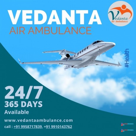 take-air-ambulance-in-patna-with-skilled-medical-staff-by-vedanta-big-0