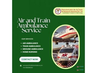 Use Panchmukhi Air and Train Ambulance Services with ICU and CCU Setup in Kolkata