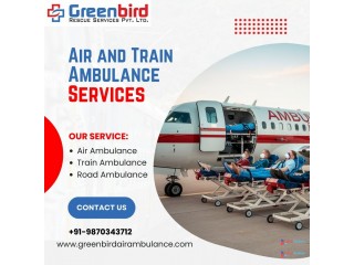 Greenbird Air and Train Ambulance Service in Aurangabad for Best Patient Relocation