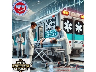 MPM Train Ambulance in Guwahati provides an excellent intensive care unit