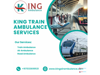 King Train Ambulance in Patna provides High-Level Medical Staff inside Trains