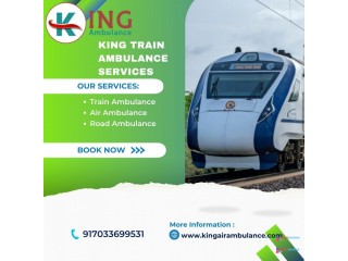 King Train Ambulance in Guwahati provides Superior Medical Treatment