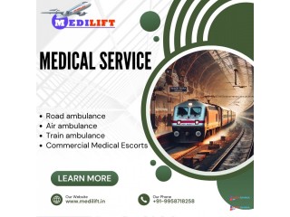 Book Medilift Train Ambulance for Quick Transfer Assistance in Raipur