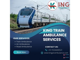 Hire King Train Ambulance in Delhi for safe travel with medical assistance