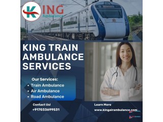 Choose King Train Ambulance Service in Chennai to transport your sick patient safely