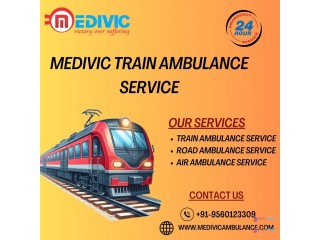 Use Medivic Train Ambulance Service in Dibrugarh to save your time