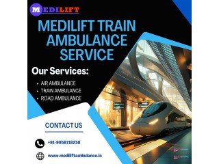 Avail Medilift Train Ambulance for timely transfer from one place to another in Jamshedpur