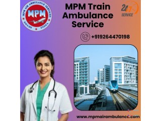 MPM Train Ambulance Services in Jabalpur Provides Easy Transfer to Patients