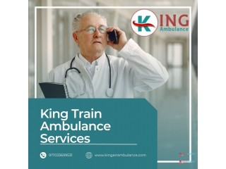 Use the best King Train Ambulance services in Mumbai to transfer sick patients