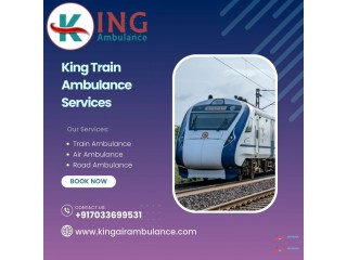 King Train Ambulance in Delhi provides continuous assistance at affordable prices