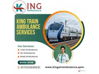 King Train Ambulance in Chennai provides a reliable mode of medical transfer