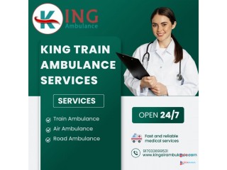 Choose a safe journey with King Train Ambulance Service in Jamshedpur