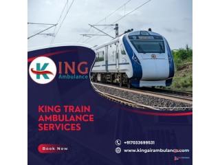 King Train Ambulance Service in Siliguri transports patients on time