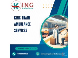 King Trains Ambulance in Patna provides top level medical staff inside the trains