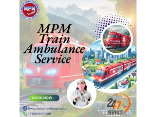 Send for MPM Train Ambulance Service in Ranchi to shift the patients