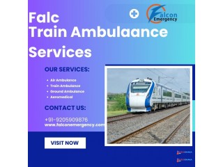 Falc Emergency Train Ambulance in Mumbai: Ensure a Secure and Simple Relocation Experience