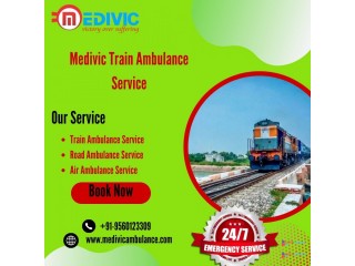 Use Medivic Train Ambulance with care while transferring patients in Allahabad