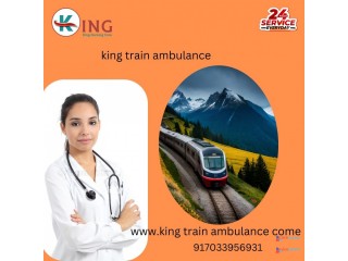 Best relocation support is offered by King Train Ambulance Service in Varanasi