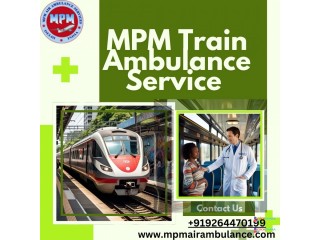 MPM Train Ambulance Service in Kolkata Provides Reliable and Economical Medical Transport