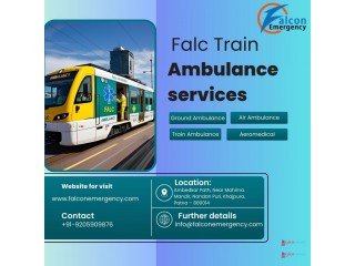 Falc Emergency Train Ambulance in Chennai makes it easy for patients to move regarding