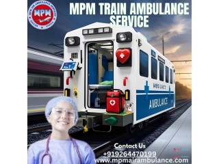 MPM Train Ambulance in Patna comes with the Best Medical Facilities