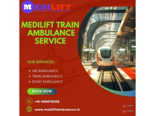 For the Easiest Patient Transfer Choose Medilift Train Ambulance in Jamshedpur