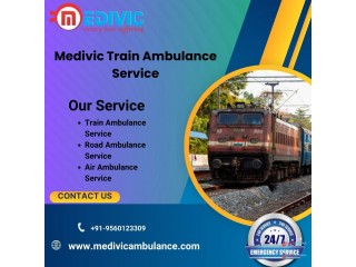 Medivic Train Ambulance Services in Allahabad offers competitively priced relocation help