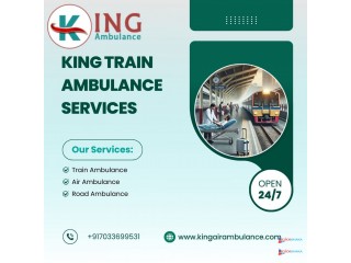 Use King first class Train Ambulance in Ranchi to Transport Patients