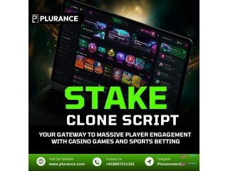 Build Your Ultimate Casino & Sports Betting Empire with Plurance’s Stake Clone Script!