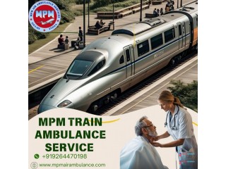 Quality is consistently maintained by the MPM Train Ambulance Service in Ranchi