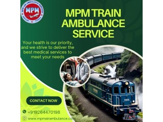 MPM Train Ambulance in Kolkata Provides Pre and Post-Care to Patients