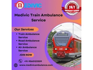 Avail Medivic Train Ambulance Service for the best treatment of patients in Lucknow