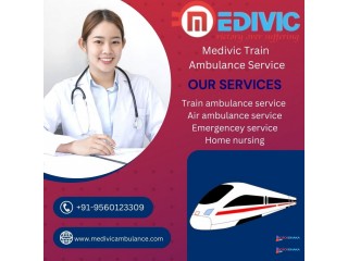 Medivic  Train  Ambulance in Gorakhpur Responds to Calls with Utmost Seriousness