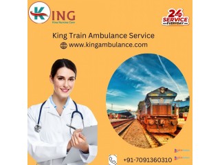 Use King Train Ambulance Service in Siliguri with Modern ICU Setup