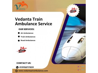 Vedanta Train Ambulance provide Adequate Treatment during the journey in Chandigarh