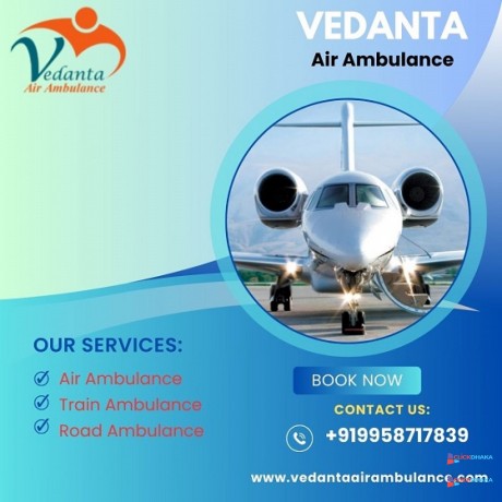 book-vedanta-air-ambulance-service-in-gorakhpur-with-advanced-medical-equipment-big-0