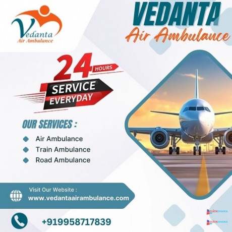 book-vedanta-air-ambulance-service-in-siliguri-with-top-class-medical-devices-at-affordable-price-big-0