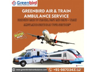 Greenbird Air and Train Ambulance in Allahabad offer top-notch medical care