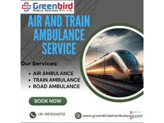 Everything you want during a transfer is provided by Greenbird Air and Train Ambulance in Gorakhpur