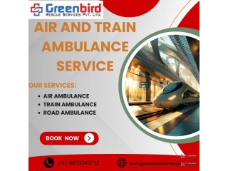 In Bhubaneswar, Greenbird Air offers Train Ambulance services for the benefit of patients