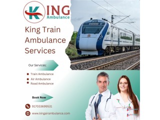 King offers Incredibly Advanced Train Ambulance Service in Kolkata