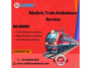 Choose Medivic Train Ambulance in Lucknow for your Relocation Emergency