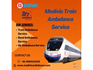 The Booking Process of Medivic Train Ambulance in Jamshedpur is Quite Simple