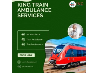 Schedule King Train Ambulance in Allahabad to transfer patients in a safe manner